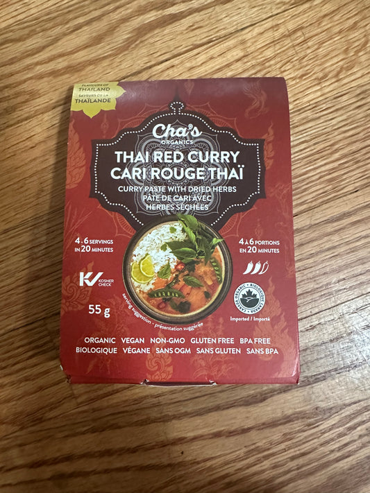 Cha’s red curry