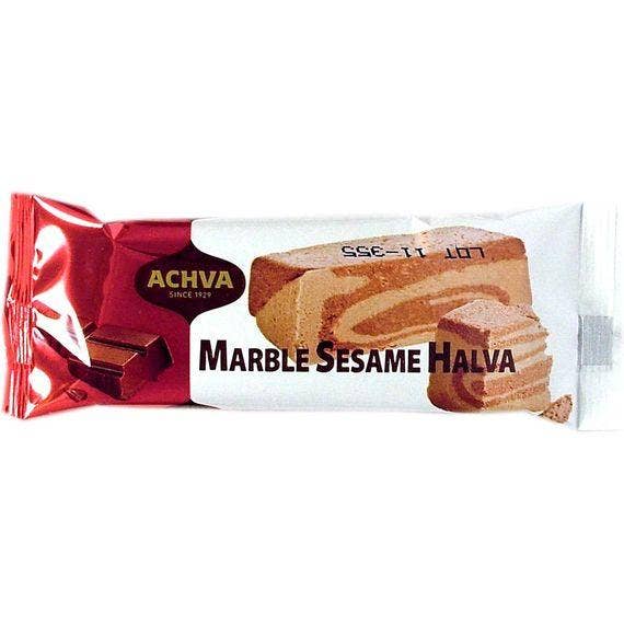 Galil Brands - Marble Halva Bar | Achva | 1.76 oz: Pack of 1