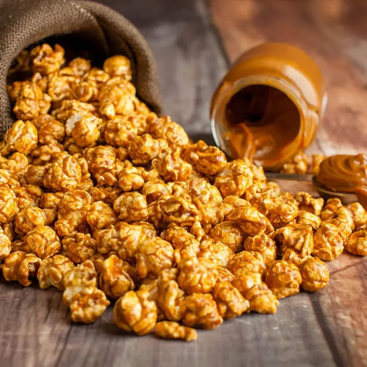 Popinsanity Popcorn - Vegan Caramel Fancy Popcorn - 6 oz