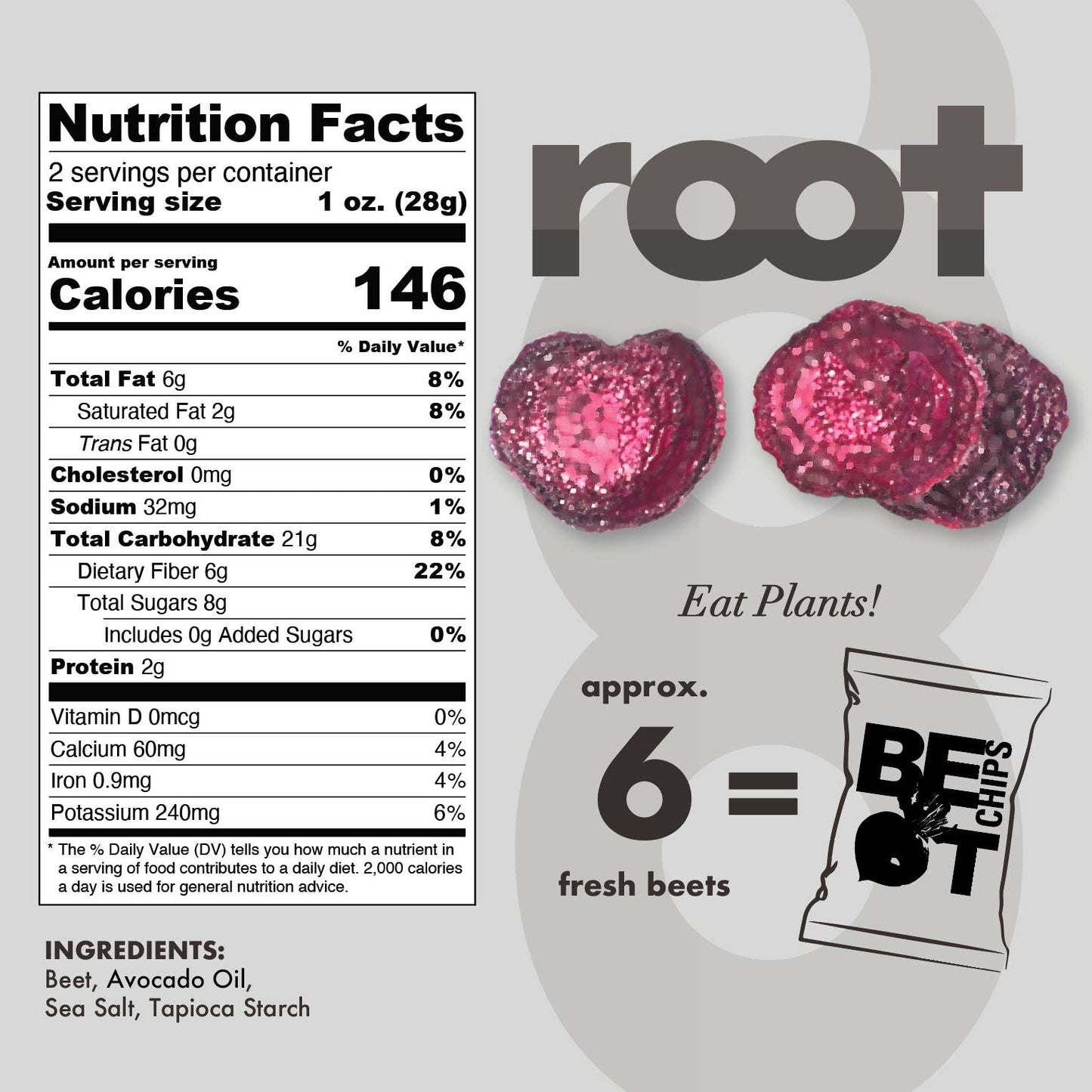 Root Foods - Beet Chips