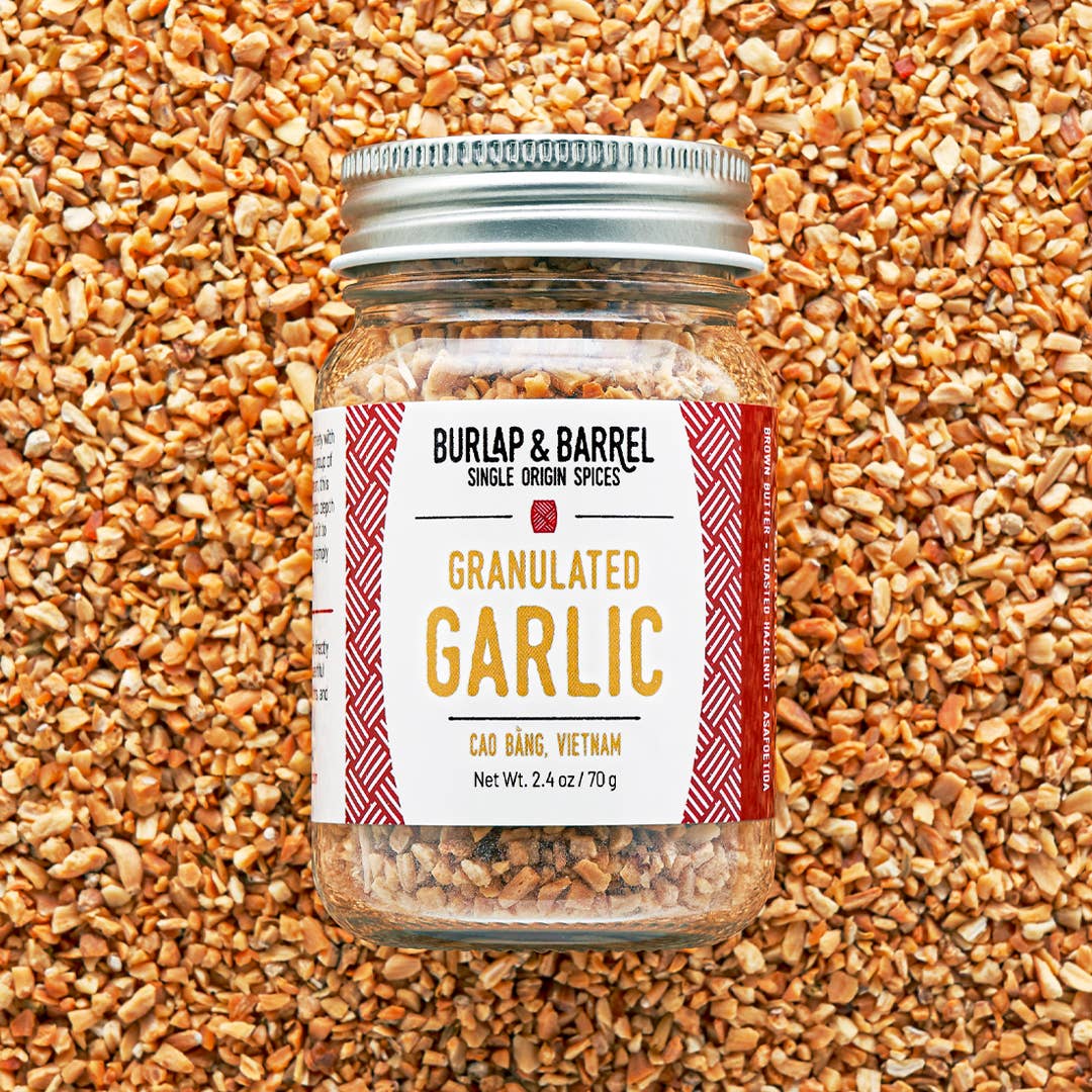 Burlap & Barrel - Granulated Garlic - Single Origin Spice & Seasoning