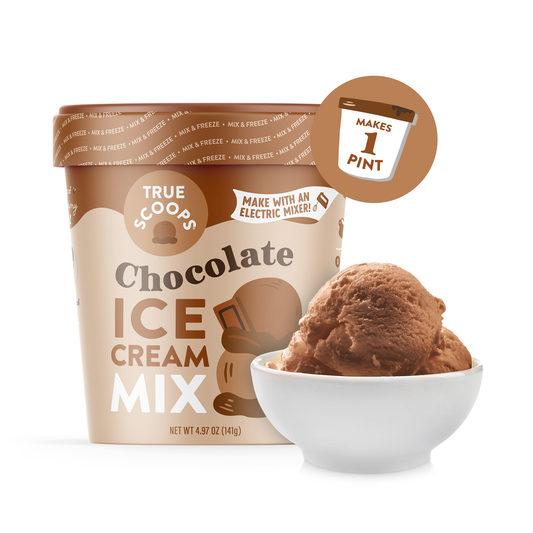 True Scoops - True Scoops Chocolate Ice Cream Mix (Min 6 units)