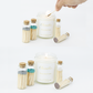 Chandler Studio - Small Match Bottles - Safety Matches in Jars - White: 20 Matchsticks Jar