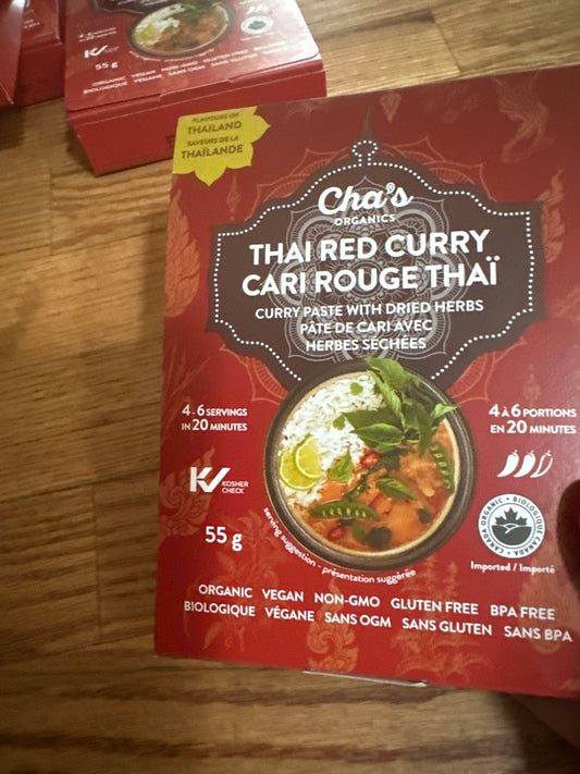Cha’s red curry