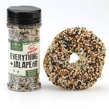 The Spice Lab Everything Bagel + Jalapeño Seasoning - 4.6 oz. Shaker Jar BB DATE: June 2023