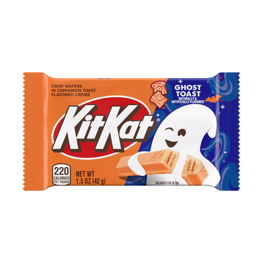 Kit Kat Cinnamon Toast Flavored Creme Wafer Snack Size Halloween Candy, Bag 9.8 oz