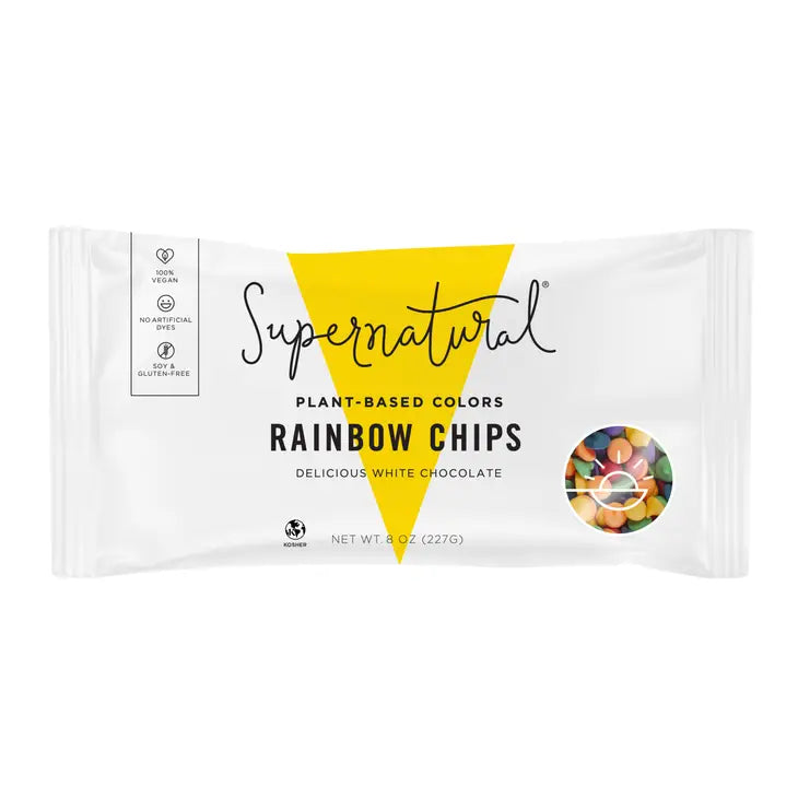 Supernatural Dye-Free Rainbow Chocolate Chips