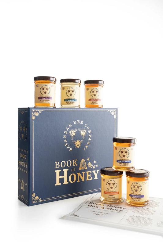 Savannah Bee Company Book of Honey - 9 jars