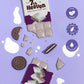 7th Heaven Vegan Oat Milk Chocolate Bar with Cookies
