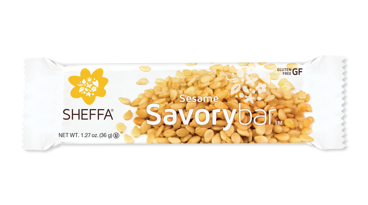 Made In Israel - Sheffa Sesame Savory bar (1.27 oz, 42g)