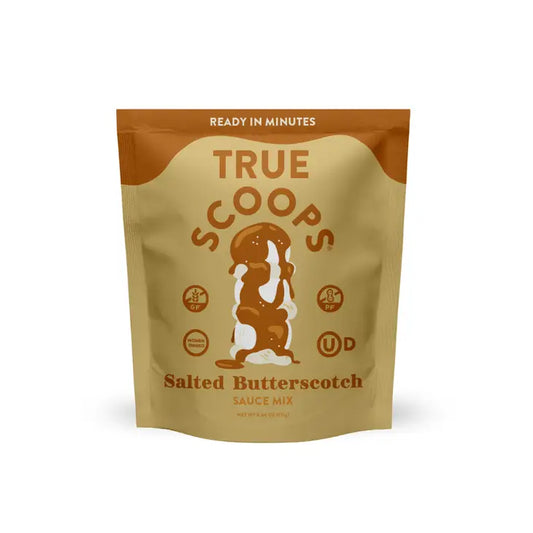 True Scoops Salted Butterscotch Sauce Mix