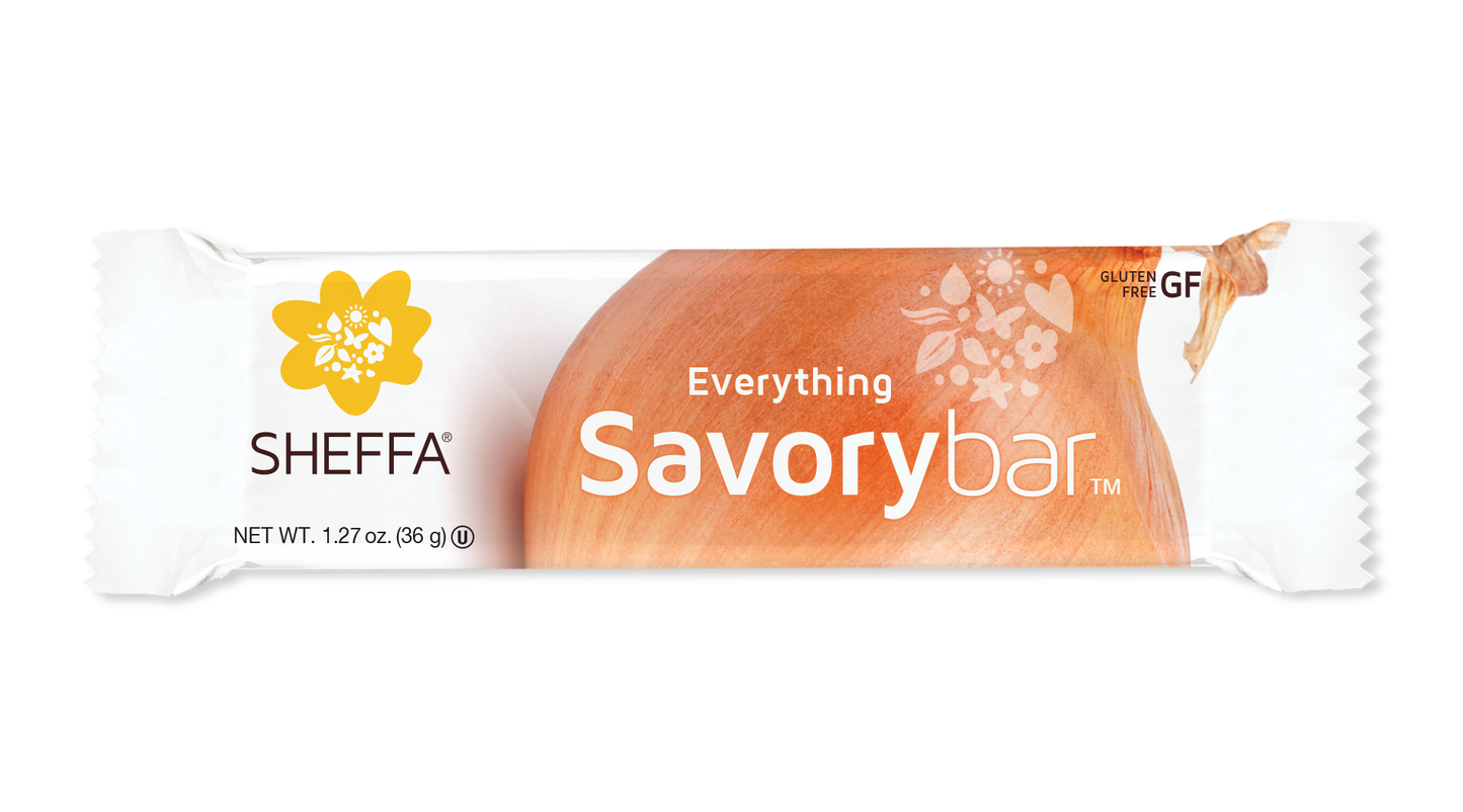 Made in Israel -  Sheffa EVERYTHING Savory Bar (1.27 oz, 42g)