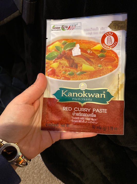 Kanokwan red curry paste