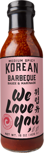 We Love You - Medium Spicy Korean Barbeque