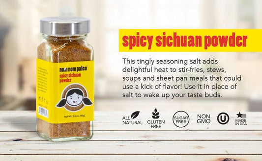 Nom Nom Paleo - Spicy Sichuan powder - 2.6 oz French Jar